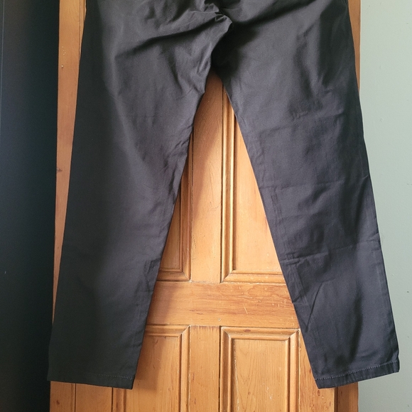 Zara Men's Skinny Stretch Chinos Denim Casual Pants in Black size 38 - Picture 8 of 11
